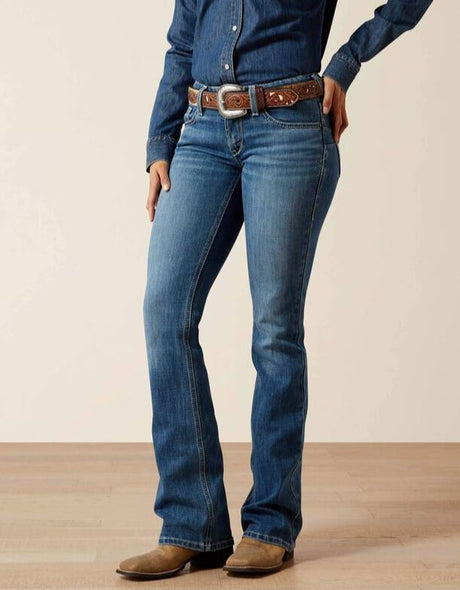Ariat AW26 Womens Mid Rise Boot Cut Jean Aisha Ithica