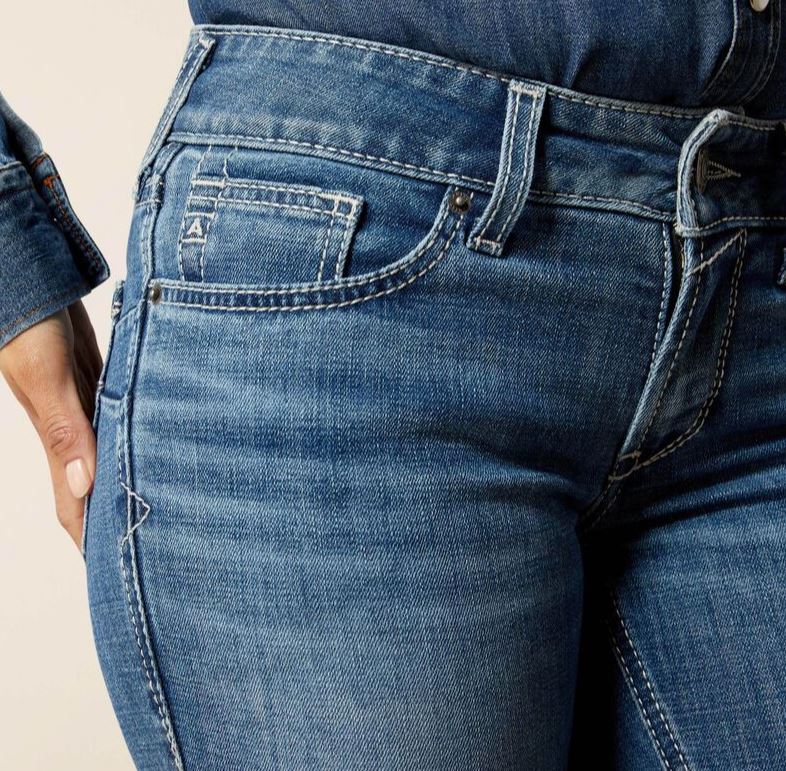 Ariat AW26 Womens Mid Rise Boot Cut Jean Aisha Ithica
