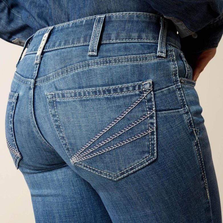 Ariat AW26 Womens Mid Rise Boot Cut Jean Aisha Ithica