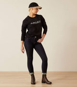 Ariat S25 Womens Benicia Team Sweatshirt Black Team