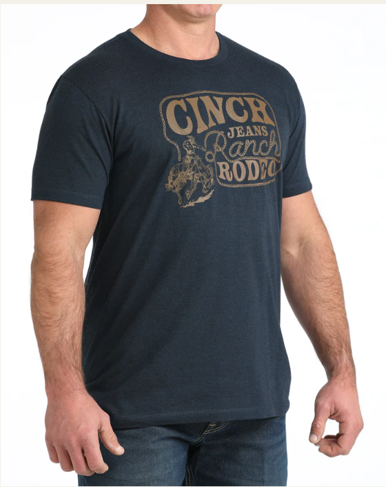 Cinch S54 Men's Navy Graphic Tee
