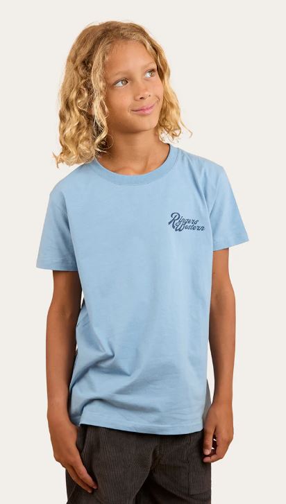 Ringers Western SS25 Kids Boot Scootin Classic Fit T-Shirt - Dusk