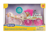 Breyer Stablemates Unicorn Magic Carriage & Foal