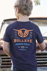 Bullzye SS27 Boys Yale SS Tee Navy