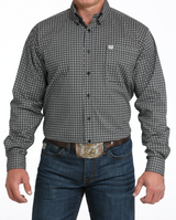 Cinch S53 Mens Stretch Classic Black Shirt