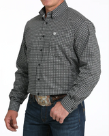 Cinch S53 Mens Stretch Classic Black Shirt