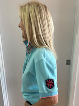 Hitchley and Harrow Polo Shirt - Aqua Blue