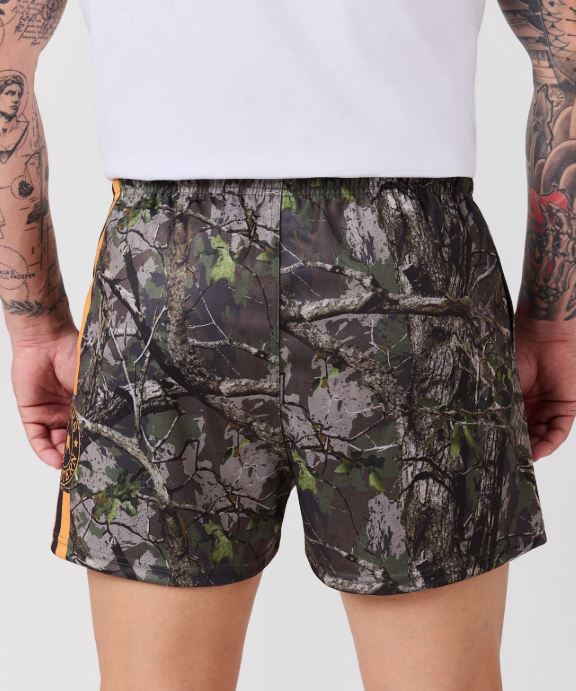 Ringers Western SS27 Find Me Unisex Footy Short Camo/Orange