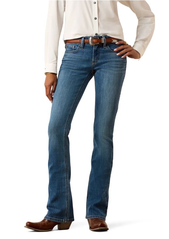 Ariat Womens SS27 Mid Rise Boot Cut Esti Ithica
