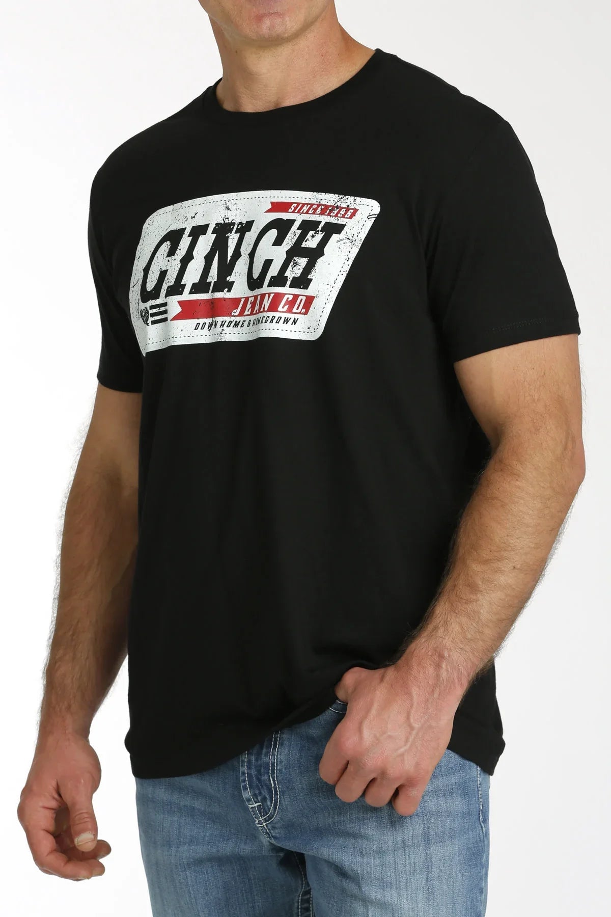 Cinch Mens Black SS T-Shirt