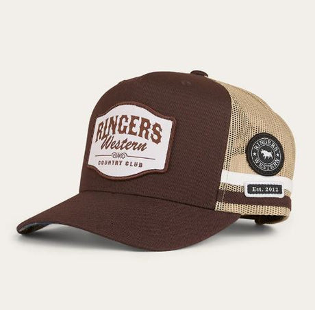 Ringers Western Country Club Deep Fit Trucker Cap