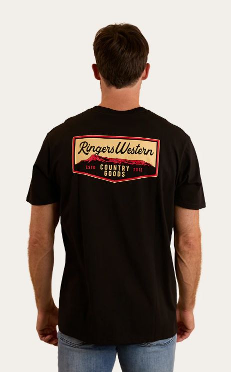 Ringers Western Mens Country Goods Loose Fit T-Shirt