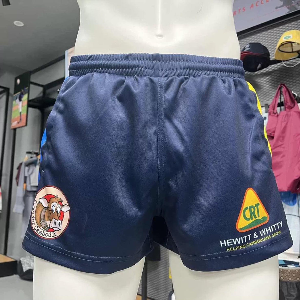 Cows for Cambodia Adult Footy Shorts