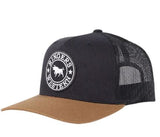 Ringers Western Signature Bull Trucker Cap Dark Navy - Clay