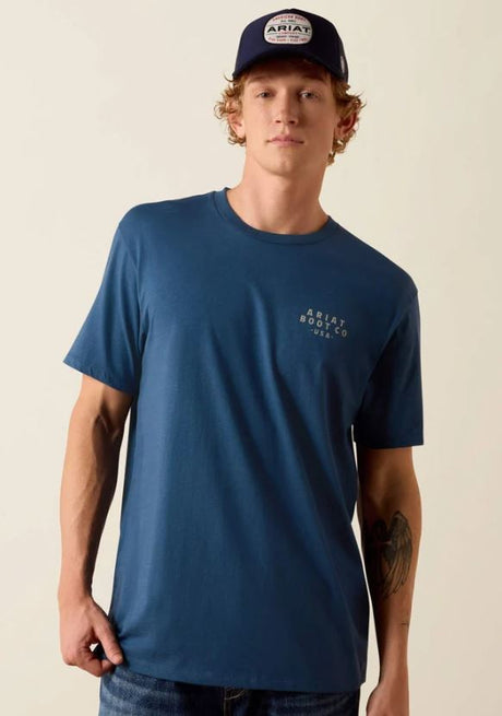 Ariat SS27 Mens Drop Down Eagle SS Tee