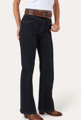 Ringers Western AW26 Edith Dark Blue Women's High Rise Bootleg Jeans