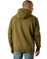 Ariat W26 Mens Embossed Logo Hoodie Winter Moss