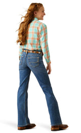 Ariat SS25 Girls Boot Cut Lilla Ashland
