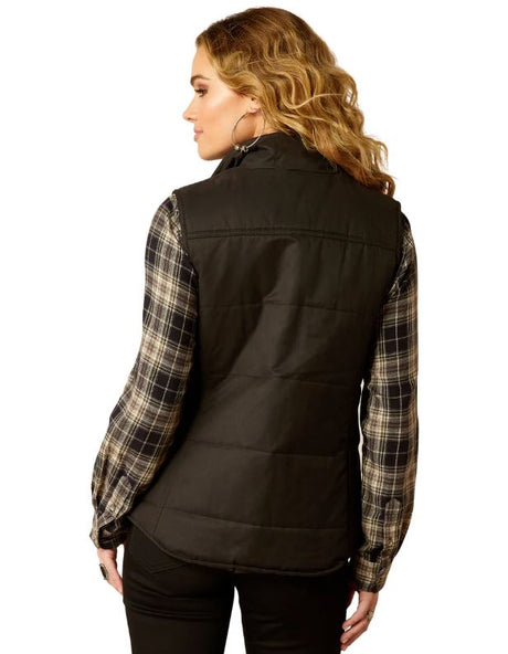 Ariat W25 Grizzly Quilted Vest Black