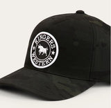 Ringers Western Grover Tech Baseball Cap Black/Camo