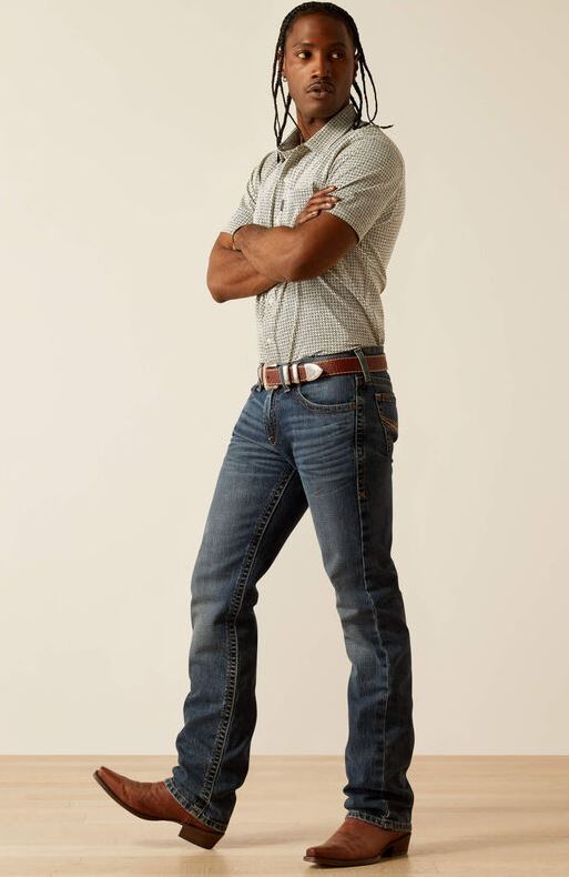 Ariat Mens M7 Slim Straight Handley Keystone