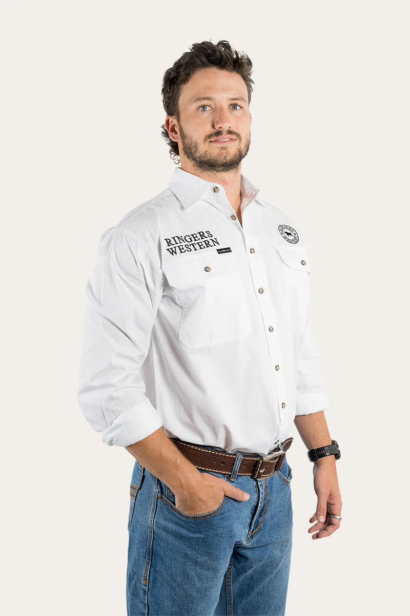 Ringers Western Hawkeye Mens Full Button Work Shirt