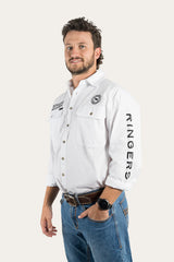 Ringers Western Hawkeye Mens Full Button Work Shirt