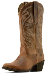 Ariat Womens Heritage J Toe Mesa Tan