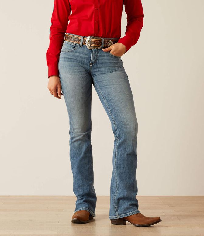 Ariat SS25 Womens High Rise Boot Cut Cecilia Veracruz