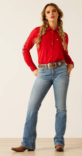 Ariat SS25 Womens High Rise Boot Cut Cecilia Veracruz