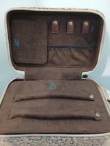 Justin Turquoise & Lace Jewellery Case