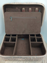 Justin Turquoise & Lace Jewellery Case