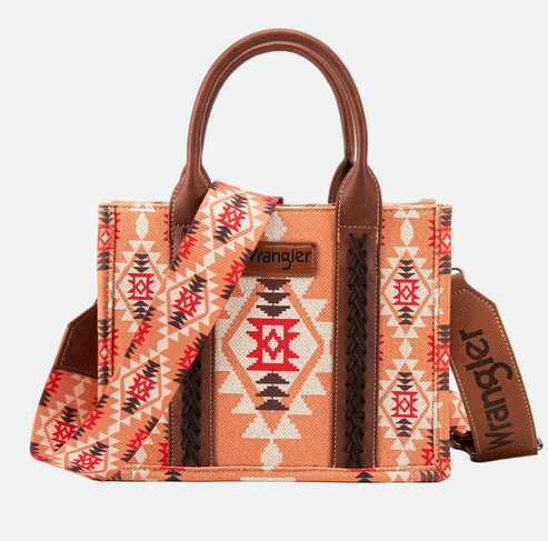 Wrangler Southwestern Crossbody Bag Apricot