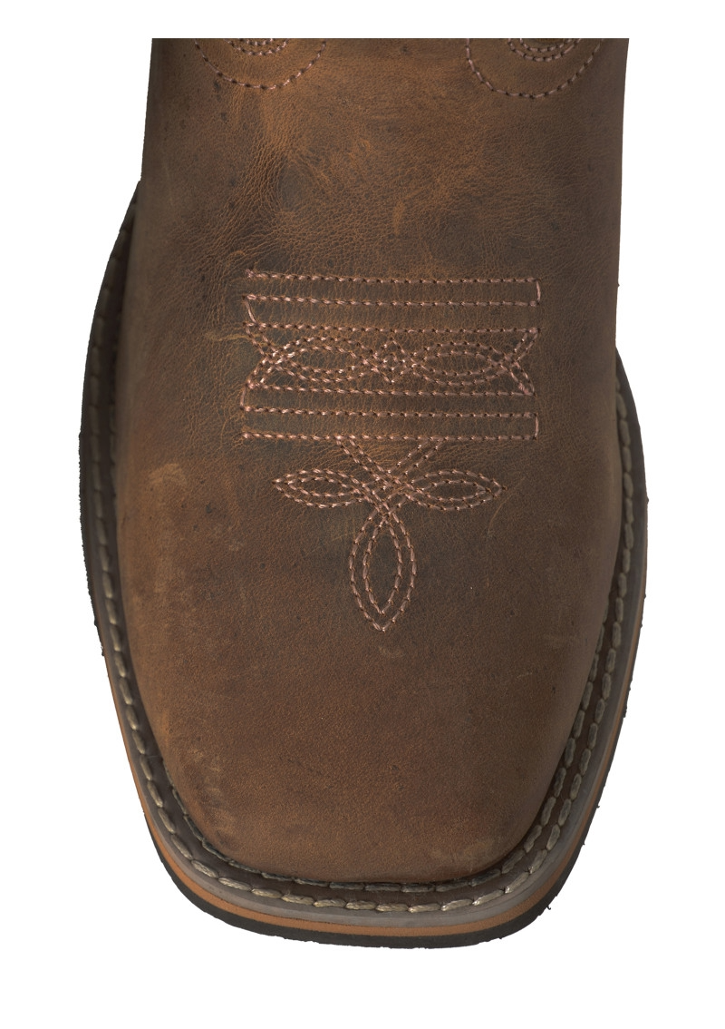 Pure Western Kids Selina Boot Oiled Distressed Brown