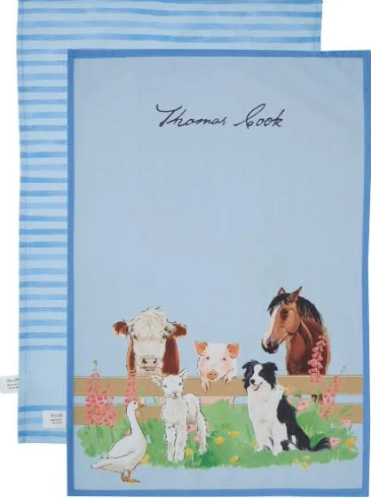 Thomas Cook Tea Towel 2-Pack