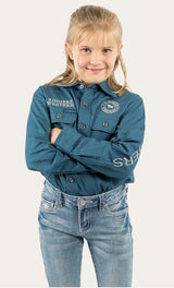 Ringers Western Jackaroo Kids Full Button Work Shirt