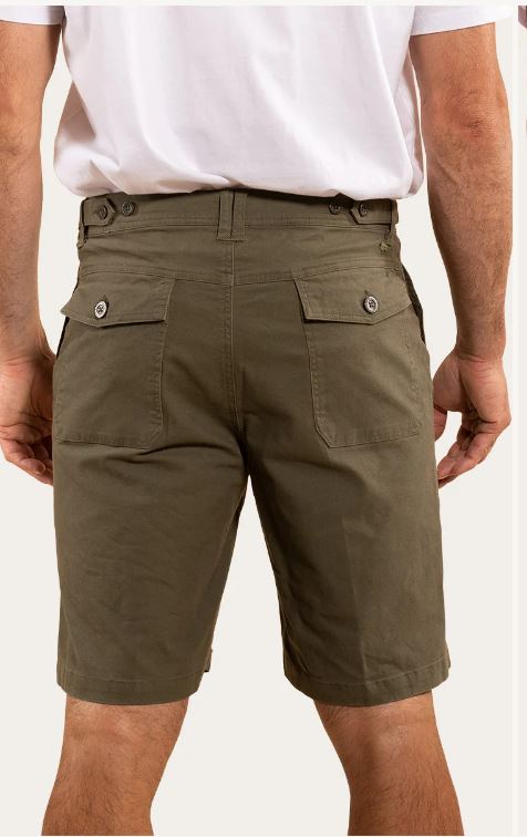 Ringers Western Lancaster Men's Work Short – Dark Khaki