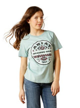 Ariat AW26 Girls SW Brand Lock Up T-Shirt