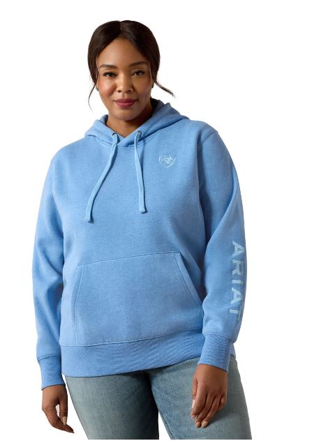 Ariat Womens W26 Logo 2.0 Hoodie Ultramarine Heather