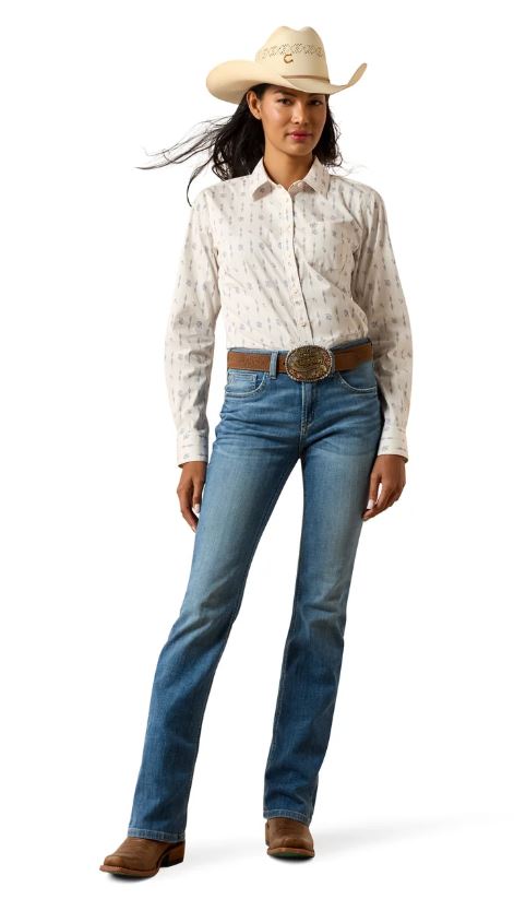 Ariat Women's SS27 High Rise Boot Cut Lyra Belfair