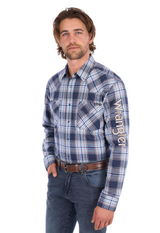 Wrangler Mens Mario Logo LS Shirt