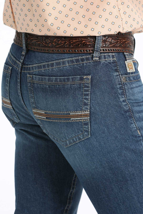 Cinch S51 Men’s Jeans Ian Slim Fit Medium Stone