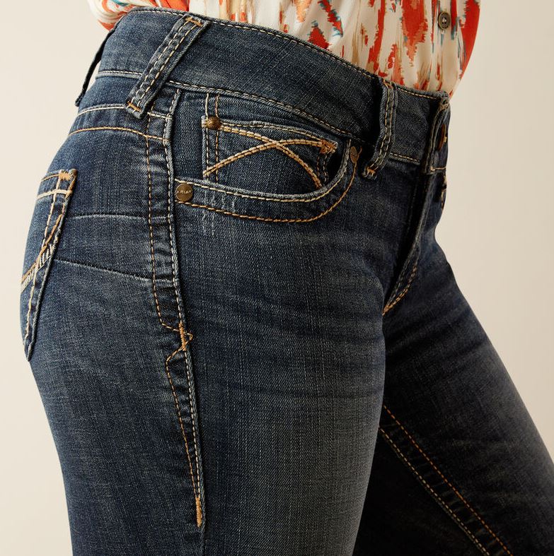 Ariat SS25 Womens Mid Rise Boot Cut Lilla Missouri