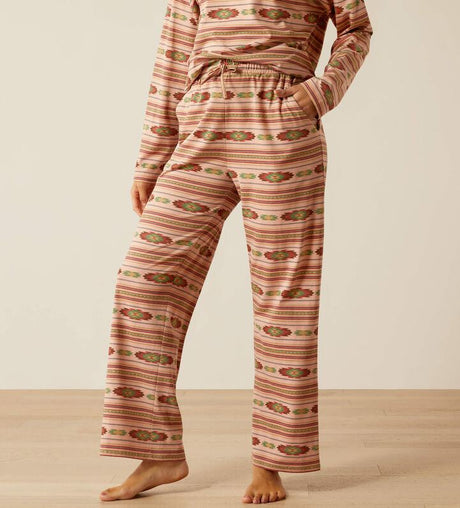 Ariat W25 Womens Dreams Pajama Set Milagro Serape Print