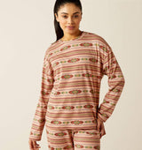 Ariat W25 Womens Dreams Pajama Set Milagro Serape Print