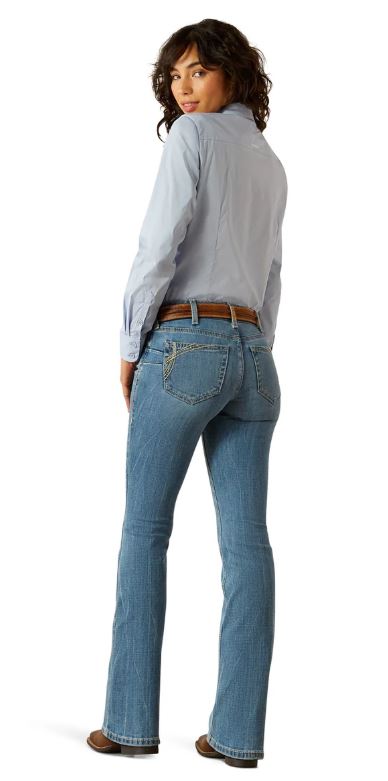 Ariat Womens Perfect Rise Boot Cut Naz Crete