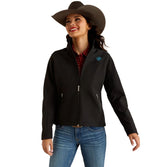 Ariat W25 Womens New Team Softshell Jacket Black/Serrano