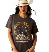 Ariat AW25 Women's No Roads SS Tee Vintage Black