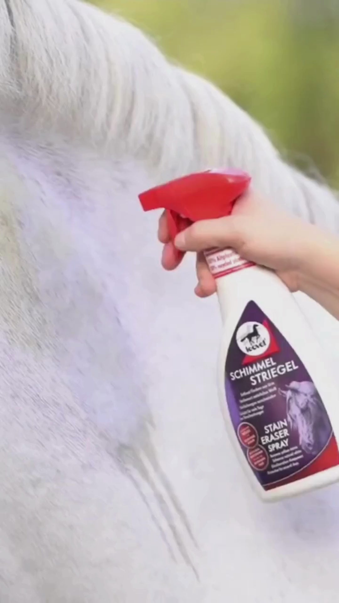 Leovet Shiny White Stain Eraser Spray