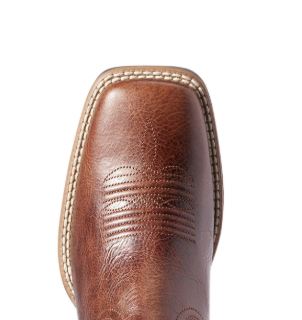 Ariat Women's Primera Stretch Fit Barrel Brown/Antique Teal